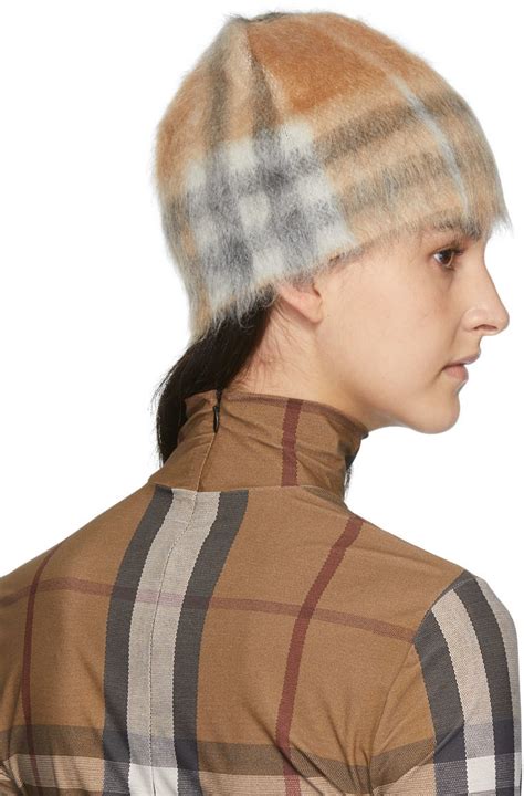 burberry check beanie|burberry beanies for less.